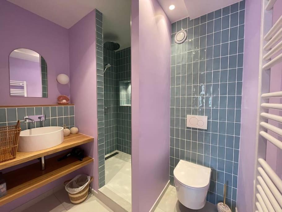 Appartement Aquaroom Rdc - Plage 50M - Rue Gratuite Saint-Malo Luaran gambar