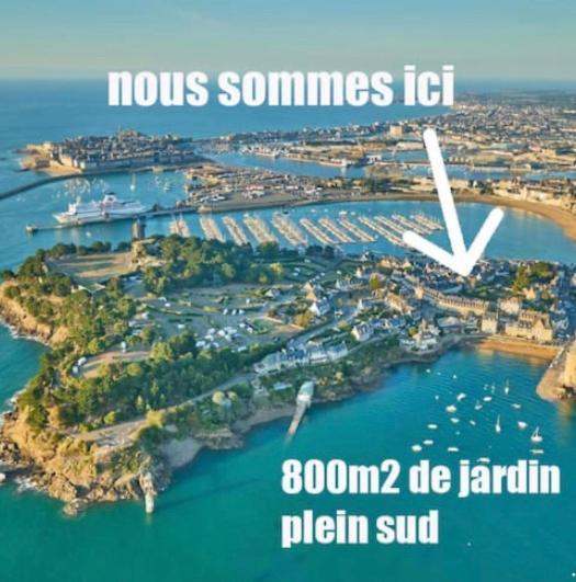 Appartement Aquaroom Rdc - Plage 50M - Rue Gratuite Saint-Malo Luaran gambar